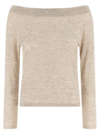 Max Mara Womens Beige Cashmere Cardigan Clothing