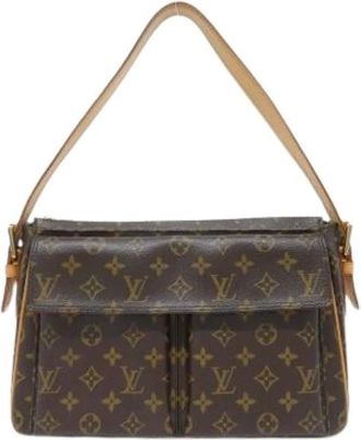 Louis Vuitton Pre-owned Shoulder Bags, female, Brown, Size: ONE SIZE Pre-owned Vivacite GM Shoulder Bag