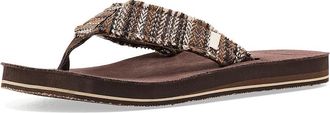 Sanuk Fraid Not Mens Sandals Seed Blanket : 11 D - Medium, Canvas/Suede/Textile