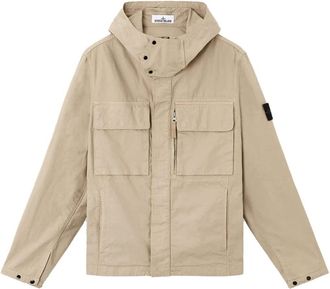 Stone Island S0240 SHORT PARKA Size: L, colour: DESERT