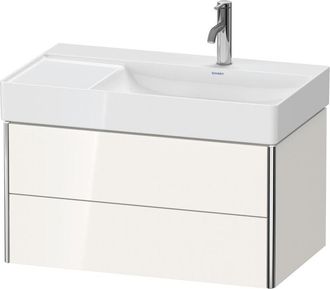 Duravit Xsquare Mueble De Ba&ntilde;o De Pared 78,4x46,0 Cm, 2 Cajones, - Duravit