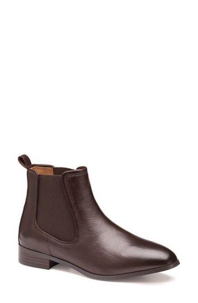 Johnston & Murphy Tinsley Chelsea Boot in Dark Brown Calfskin at Nordstrom, Size 6.5