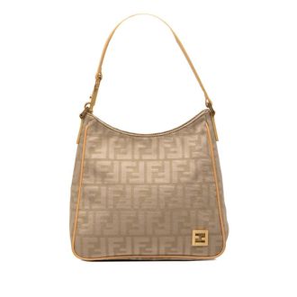 Fendi Pre-owned Fendi Zucca Canvas Shoulder Bag Ladies 1IM5WQEMC8JUEW0D