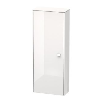 Duravit Armario Semi Alto Duravit Brioso 133,0x52,0x24,0 Cm, 1 Puerta, Abatible A La Izquierda, Color (frente/cuerpo): Azul Claro Decoraci&oacute;n Mate, Mango Azul 