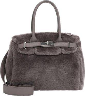 Generic TOTE BAG, Shopper Bag For Ladies, Top Handle With Crossbody Strap, Womens Shoulder Handbag(Dark Grey)