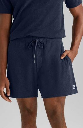 Tommy John Cabana Terry Shorts in Dress Blues at Nordstrom, Size X-Large