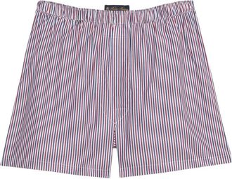 Brooks Brothers Boxer de Algod&oacute;n a Rayas - Underwear - Hombre - Rojo - S