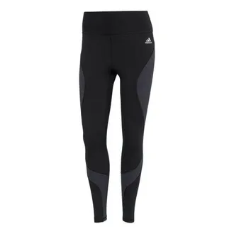 adidas (WMNS) adidas Training Essentials HIIT Colourblock 7/8 Leggings Asia Sizing Black HC8931