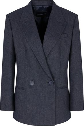 Emporio Armani Blazer doppiopetto - Blu