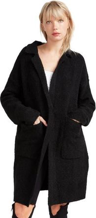 Belle & Bloom Days Go By Sustainable Blazer Cardigan in Black at Nordstrom, Size Large/x-Large