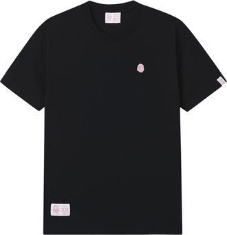 Fingercroxx T-shirt in cotone - Nero