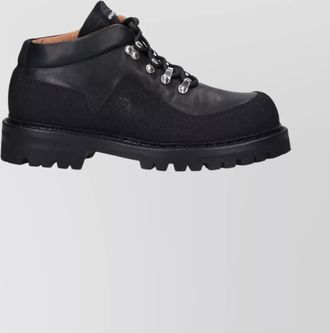 Our Legacy round toe ankle boots with lug sole