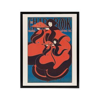 Artery8 W H Bradley The Chapbook Vintage Thanksgiving Cover Framed Canvas Art | Size: W24 x H32