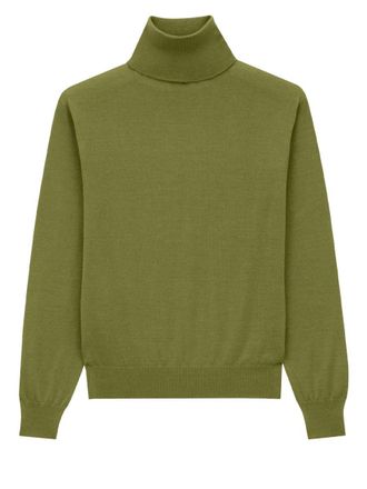 Saint Laurent Rollkragenpullover aus Kaschmir, Wolle und Seide von Saint Laurent