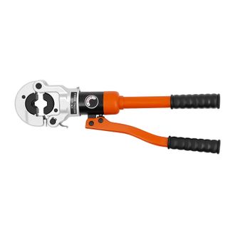 OEM Herramienta De Crimpado, Accionamiento Hidr&aacute;ulico, Cabezal Giratorio De 360&deg;, Color Naranja
