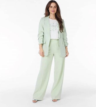 Esqualo Cate City Trousers In Pistachio
