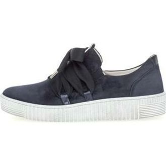 Gabor Sneakers - Dames - Schoenen - Blauw - Maat: 38 1/2 EU