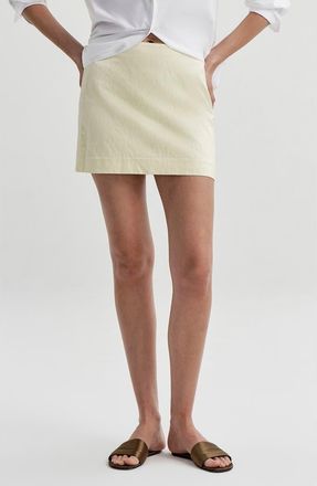 A.L.C. Petra Miniskirt in Light Canary at Nordstrom, Size 12