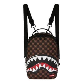 Sprayground Sharks In Paris Grin & Grind Mini Backpack Multicolor B9490