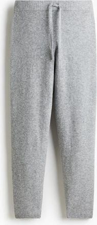 H&M Fine-knit Joggers in Gray Melange at Nordstrom, Size Xx-Large