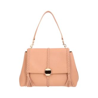 Chlo&eacute; Shoulder Bags, female, Beige, Size: ONE SIZE Penelope Medium Shoulder Bag