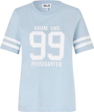 Baum Und Pferdgarten Dames, Tops, Blauw, Maat: S Katoen