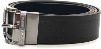 Emporio Armani Accessoires, Heren, Zwart, ONE Size, Belts