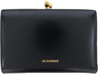 Jil Sander Pre-owned Wallets, male, Black, Size: ONE SIZE Pre-owned Leather Wallet