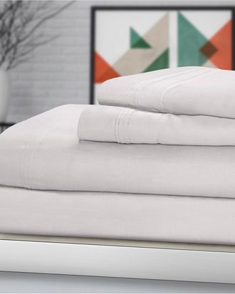 Superior Solid 1500 Thread Count Egyptian Cotton Deep Pocket Sheet Set