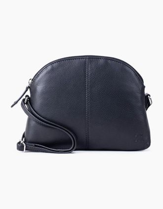 Lakeland Leather Womens Elterwater Womens Crossbody Bag - Navy Lea - Size: ONE size