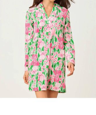 Lilly Pulitzer Chessie Mini Dress In Putting Green Hannah