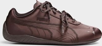 Puma Womens Speedcat Venus satiny brown sneakers Women