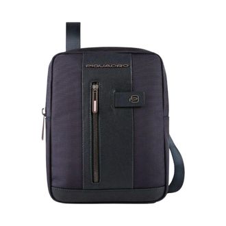 Piquadro Messenger Bags, male, Blue, Size: ONE SIZE Mens crossbody bag for iPad