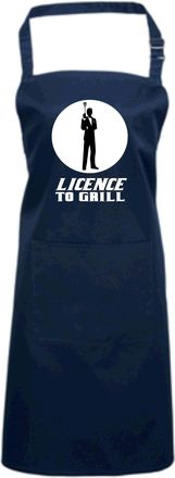 Edward Sinclair | LICENCE TO GRILL | Navy | Cooking/Baking Apron