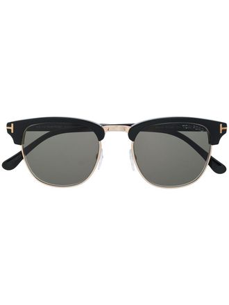 Tom Ford Eyewear Occhiali da sole modello aviator - Nero