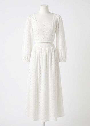 Z Supply Bria Eyelet Top In White