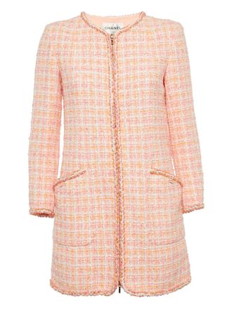 Chanel Fantasy tweed coat - Pink