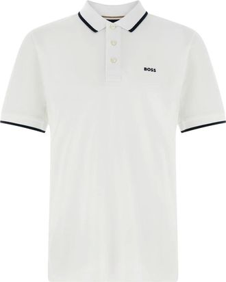 HUGO BOSS Hombre, Camisetas, Blanco, Talla: 2XL