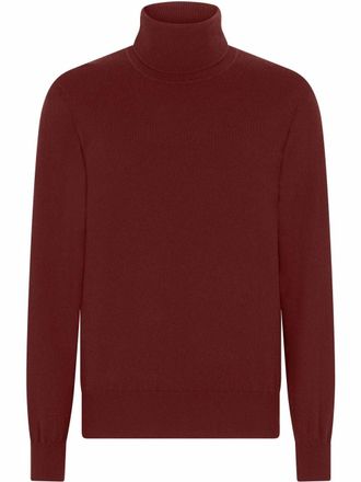 Dolce & Gabbana roll-neck cashmere jumper - men - Cashmere - 52 - Red