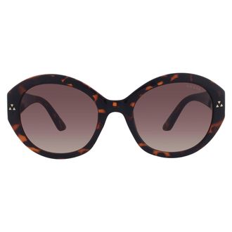 Guess Brown Gradient Round Ladies Sunglasses GF00041 52F 54
