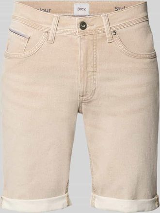 Brax Brax Slim Fit Jeansshorts aus Baumwoll-Mix Modell CHRIS in Beige, Gr&ouml;&szlig;e 31
