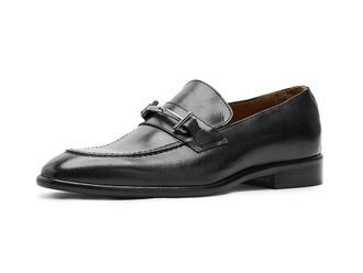 Bruno Magli Sante Mens Shoes Black : EU 43.5 (US Mens 10.5) D - Medium, Leather