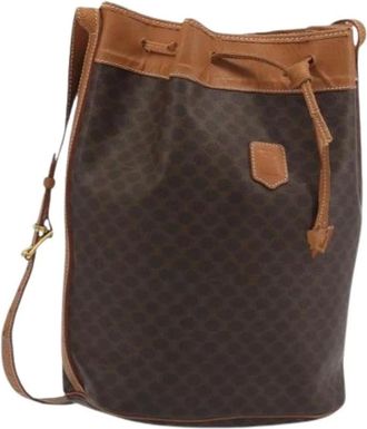 Celine Bolso Cubo Vintage Pre-owned - Pre-owned - Mujer - Marr&oacute;n - ONE SIZE