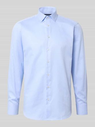 Christian Berg Regular Fit Businesshemd aus Baumwolle mit Kentkragen in Bleu, Gr&ouml;&szlig;e 41/42