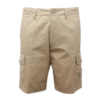 Stone Island Casual Shorts, male, Beige, W31, Bermuda Cargo Regular Ghost Shorts