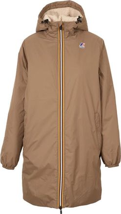 K-Way Beige Eiffel Eastorsetto Jas - Heren - Parka Jassen - Beige - XS - Jassen