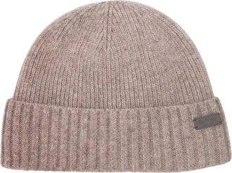 Barbour Carlton Beanie - - Accessories - Uomo - Beige - ONE SIZE
