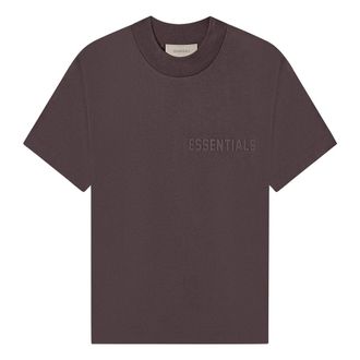 Fear of God T-Shirts, male, Purple, L, Essentials T-Shirt (Ss23)
