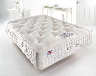 Aspire Home Accents Cashmere Ortho 1000 Pocket Mattress in White | Size: Super King