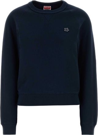 Kenzo Navy Blue Cotton Sweatshirt